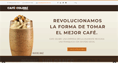 Desktop Screenshot of cafecolibri.mx